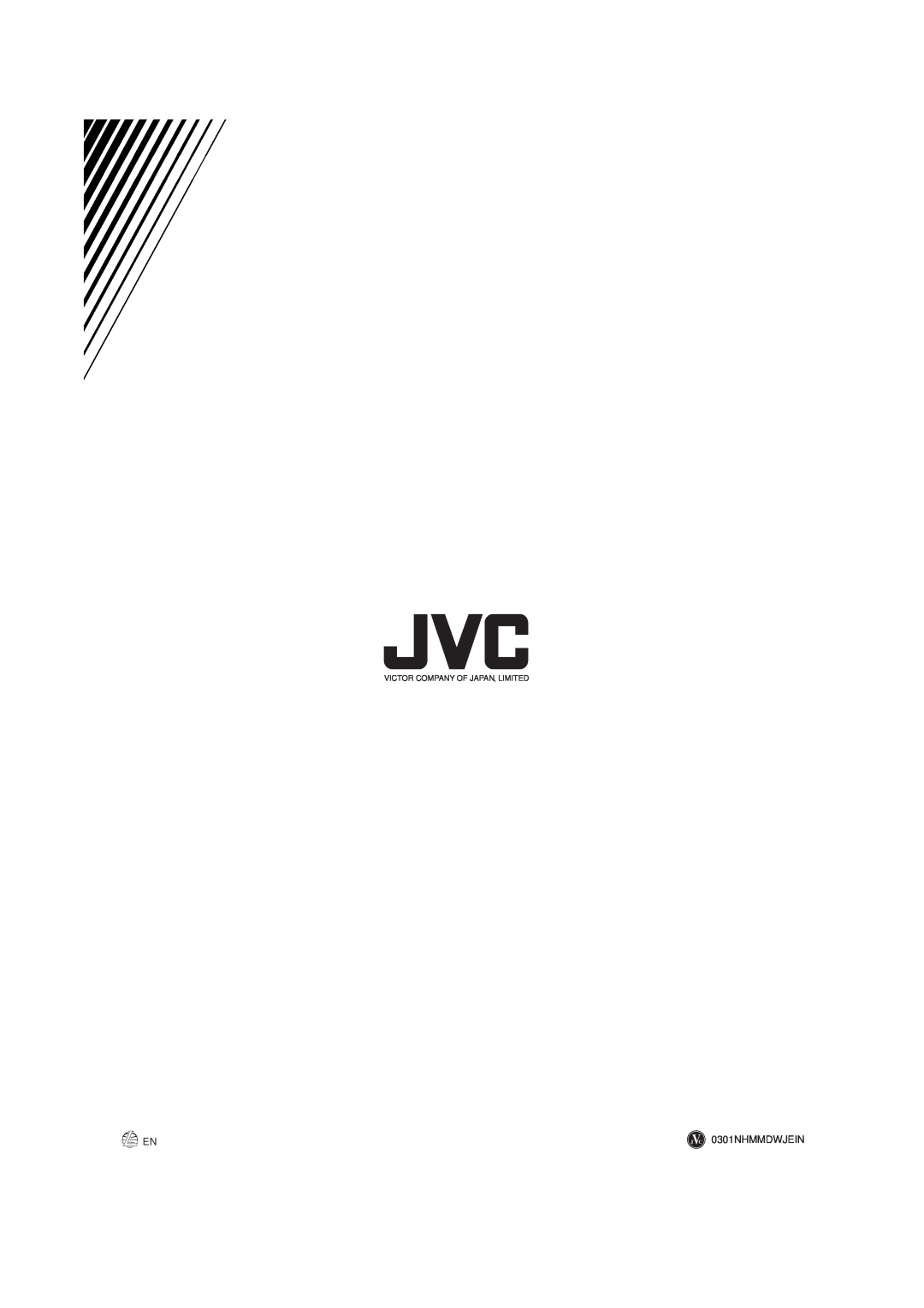 JVC RX-6010RBK, RX-6012RSL manual 0301NHMMDWJEIN, Victor Company Of Japan, Limited 