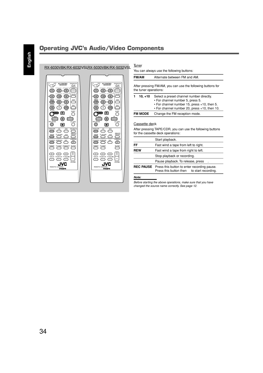 JVC RX-6030VBK, RX-6032VSL, RX-5032VSL manual Audio 