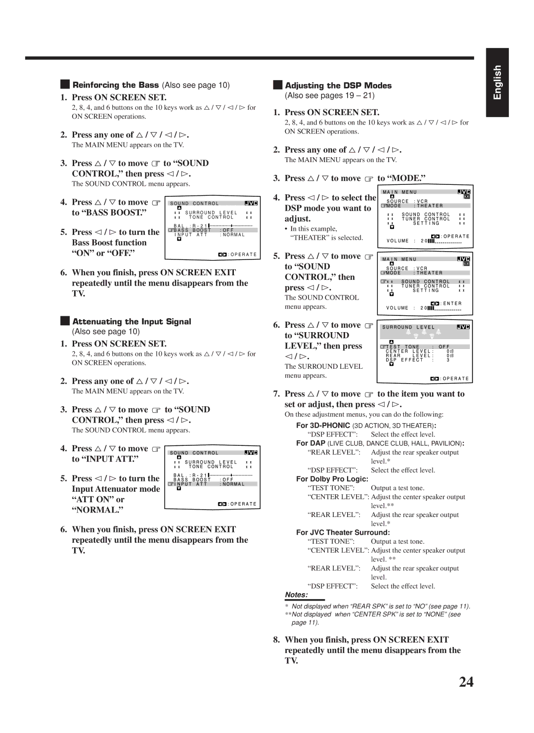 JVC RX-668RBK manual To Bass Boost, Press @/ #to turn, Bass Boost function, On or OFF, Press any one of %/ Þ / @/ # 