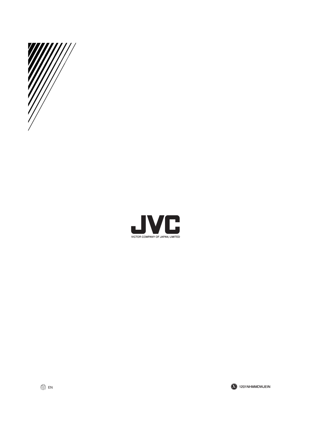 JVC RX-7020VBK manual 1201NHMMDWJEIN, Victor Company Of Japan, Limited 
