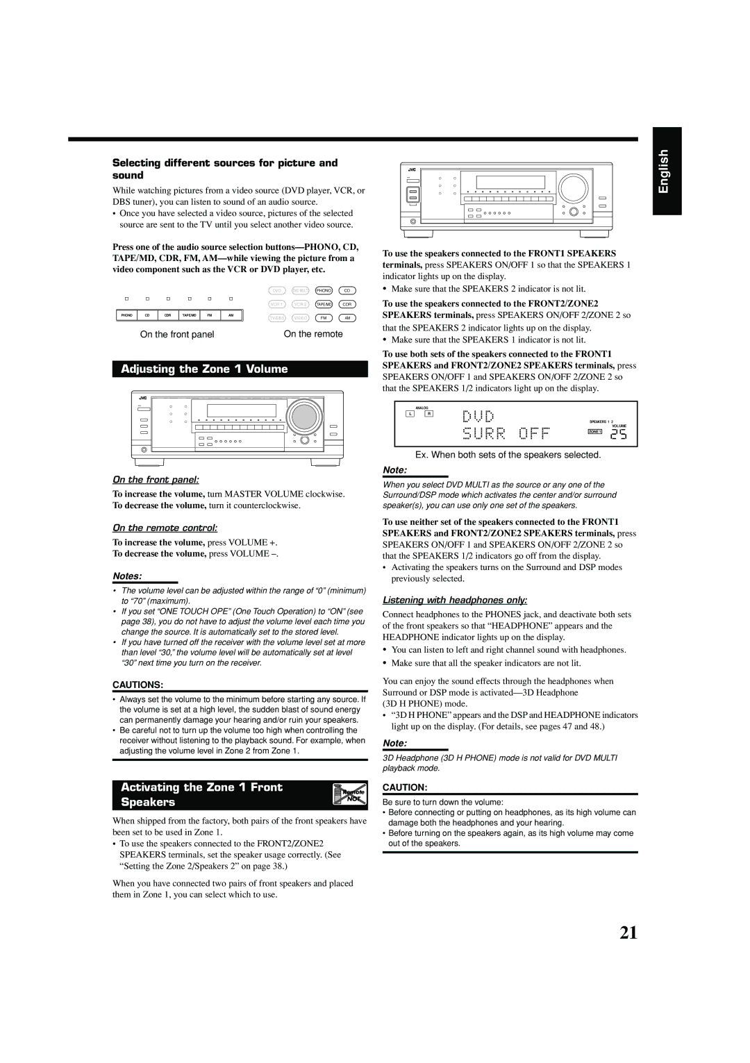 JVC RX-8040B manual DVD Multi 