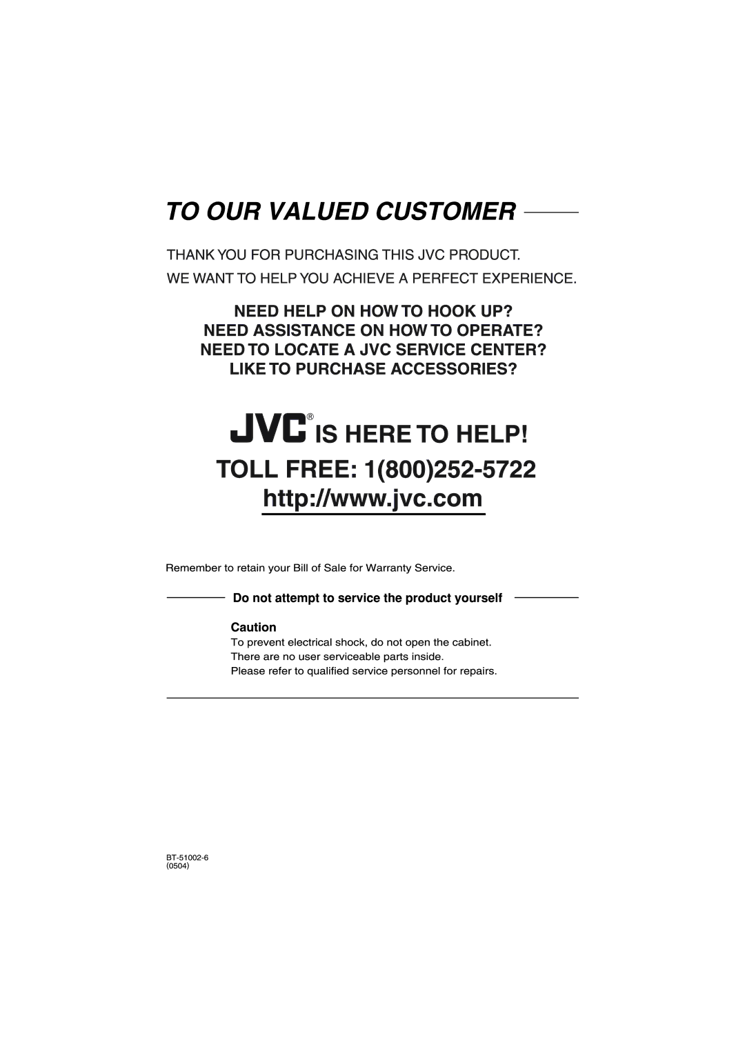 JVC RX-D201S, RX-D202B manual 