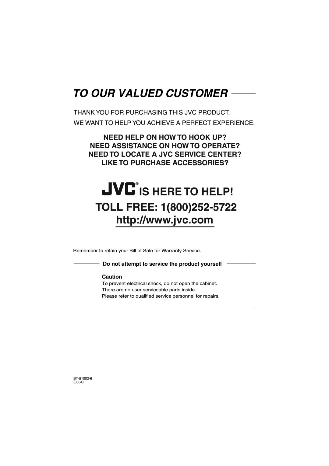 JVC RX-D201S, RX-D202B manual 