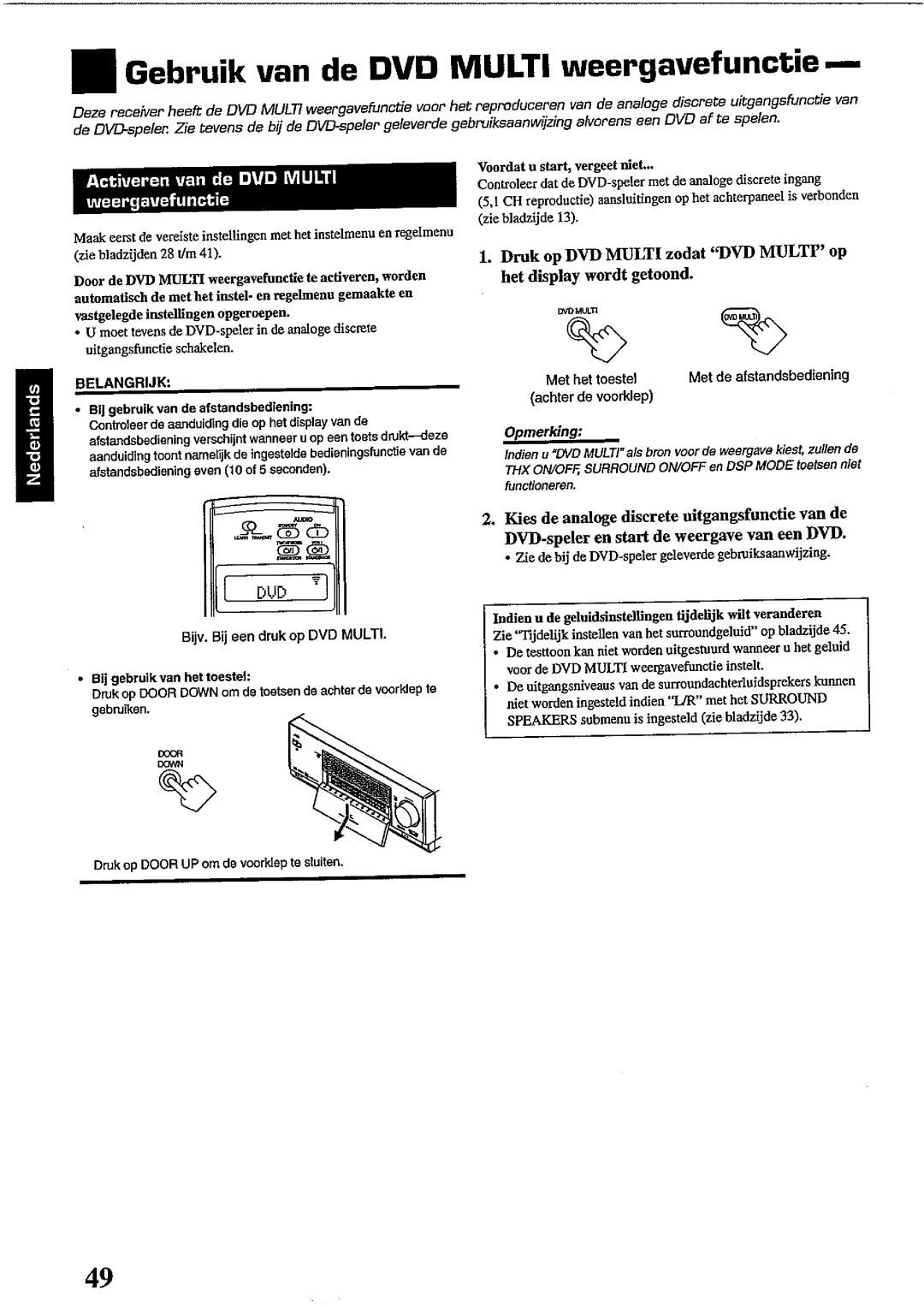 JVC RX-DP10RSL manual 