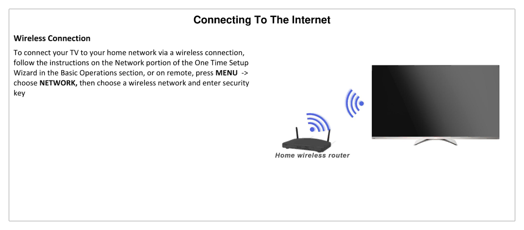 JVC SL42B-C manual Wireless Connection 