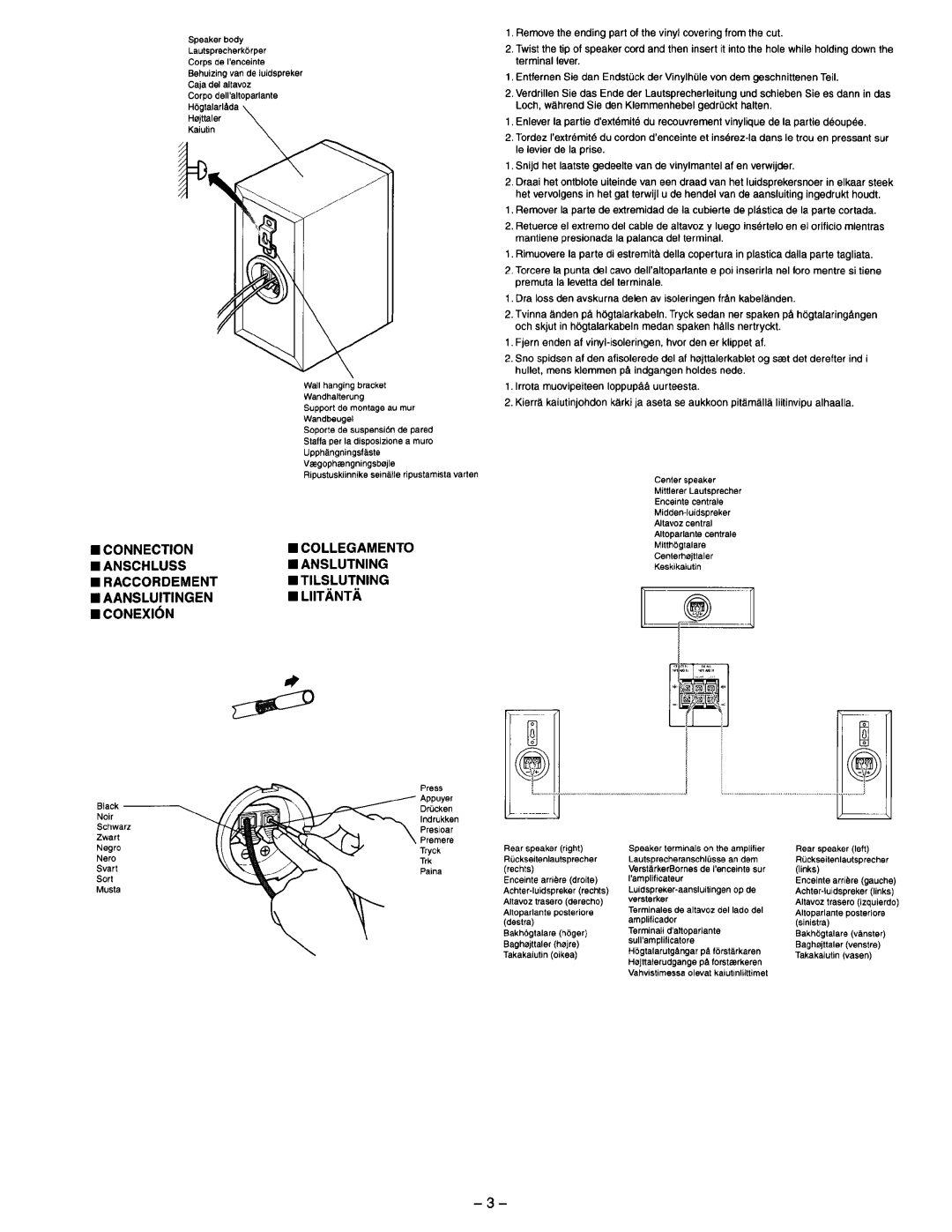 JVC SP-CR300WD manual 