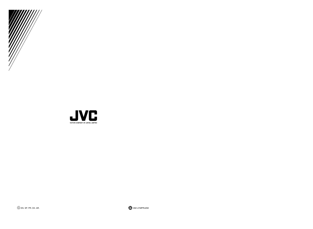 JVC GVT0057-016A, SP-DSC99TN manual EN. SP. PR. CH. AR 0501JYMPRIJEM 