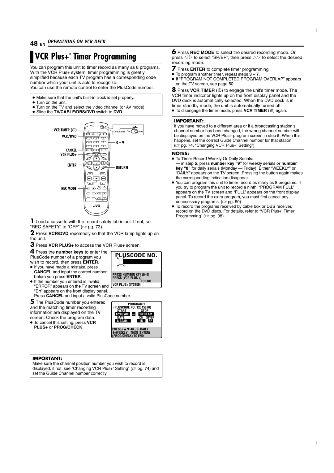 JVC SR-MV50U manual Press REC Mode to select the desired recording mode. Or, Recording mode 