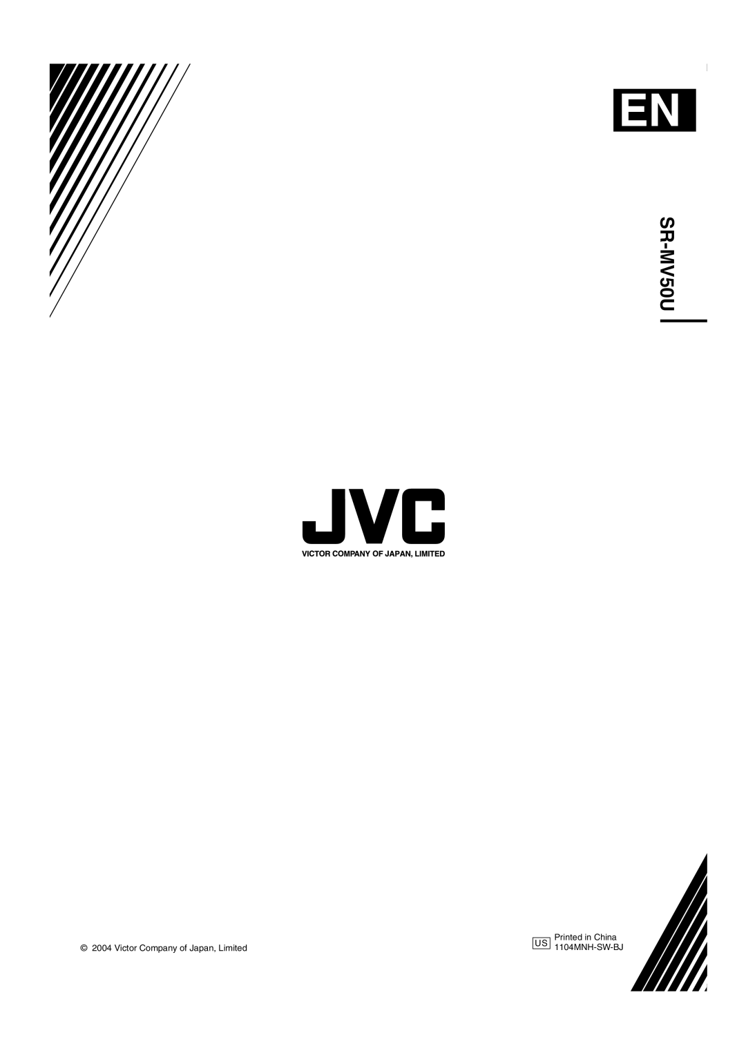 JVC SR-MV50U manual 