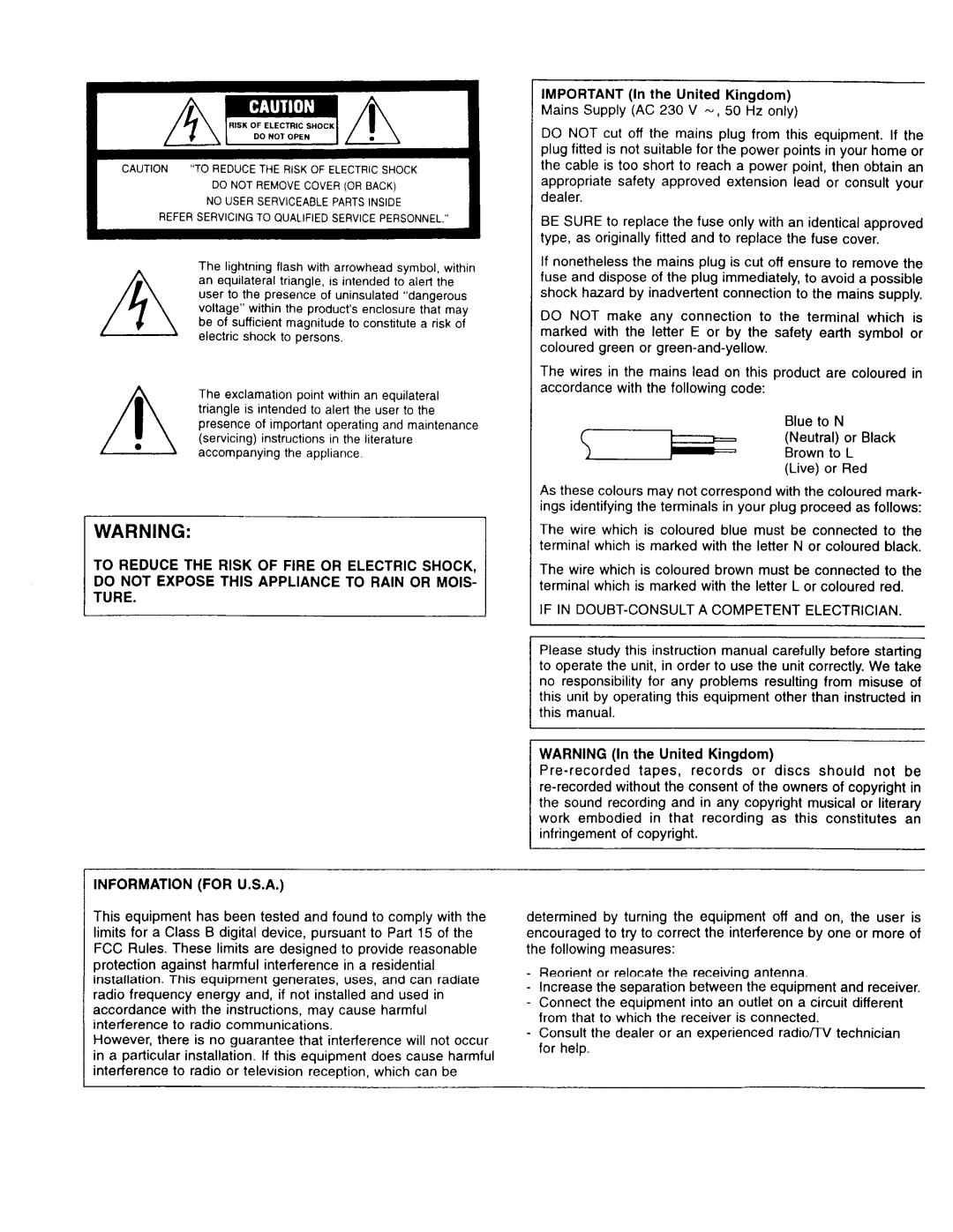 JVC TD-W354 B/J manual 