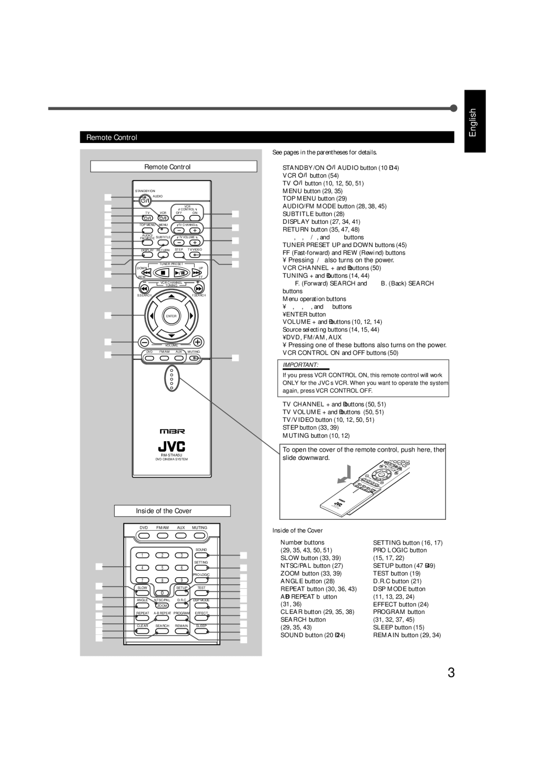 JVC TH-A5 manual LOW Soundedit Angle 