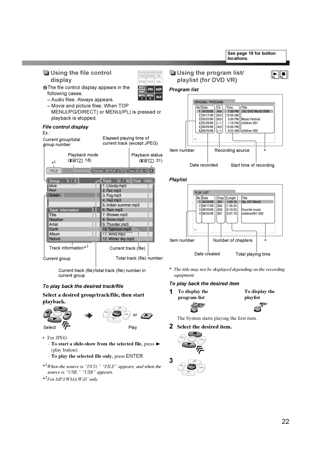 JVC THD60 manual Created 