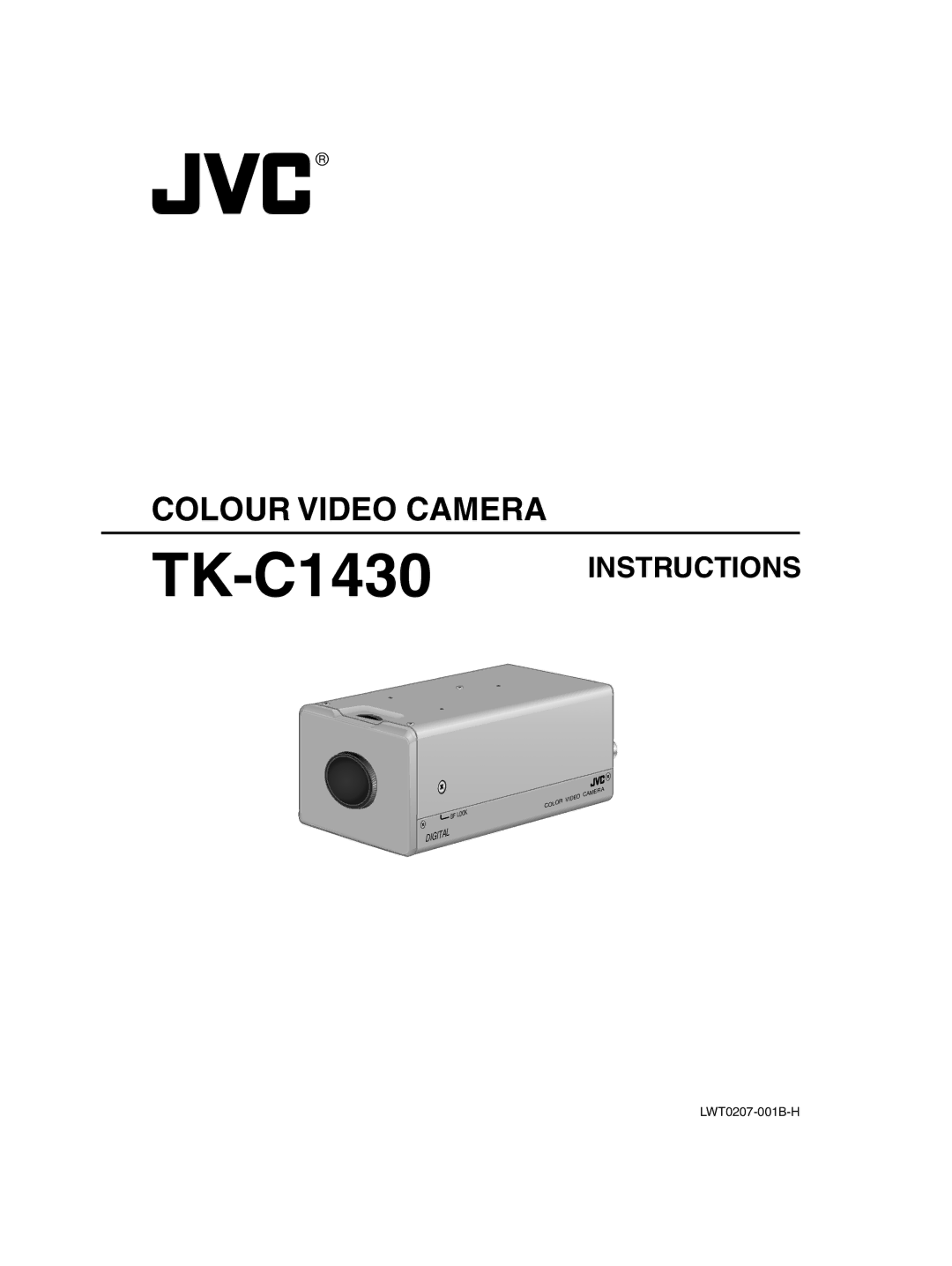 JVC TK-C1430 manual 