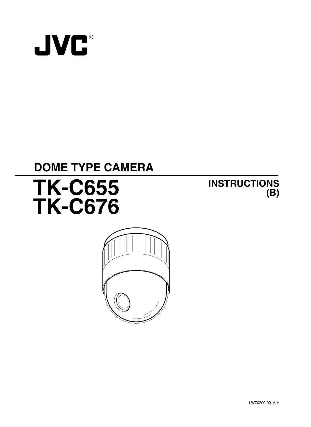 JVC TK-C676 manual 