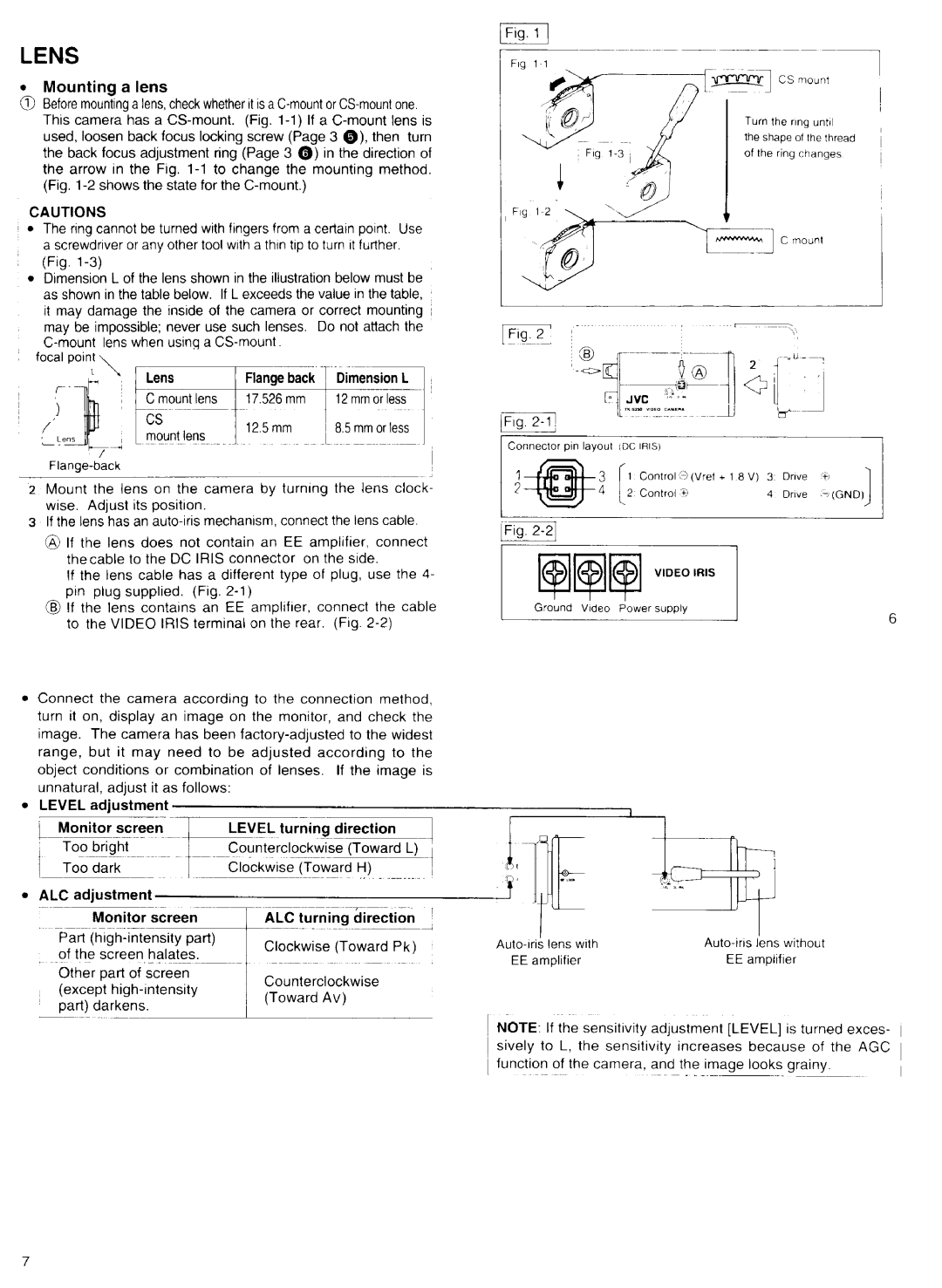 JVC TK-S250 manual 