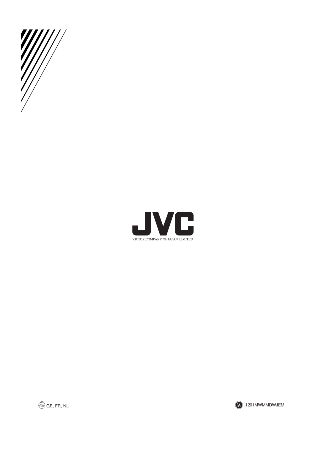 JVC UX-A52R manual GE, FR, NL 1201MWMMDWJEM 