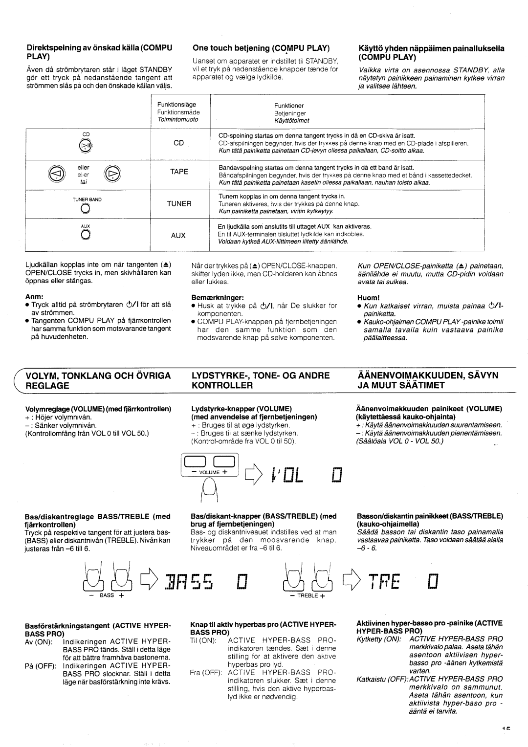 JVC UX-D99R EN manual 