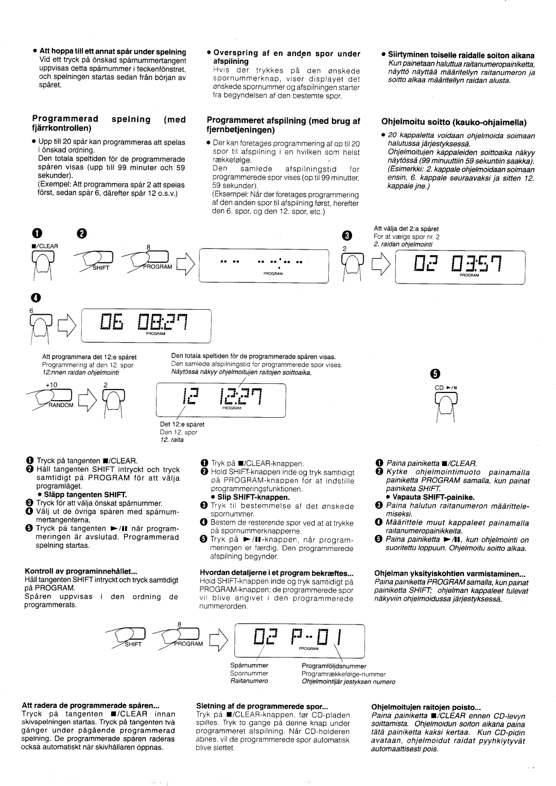 JVC UX-D99R EN manual 