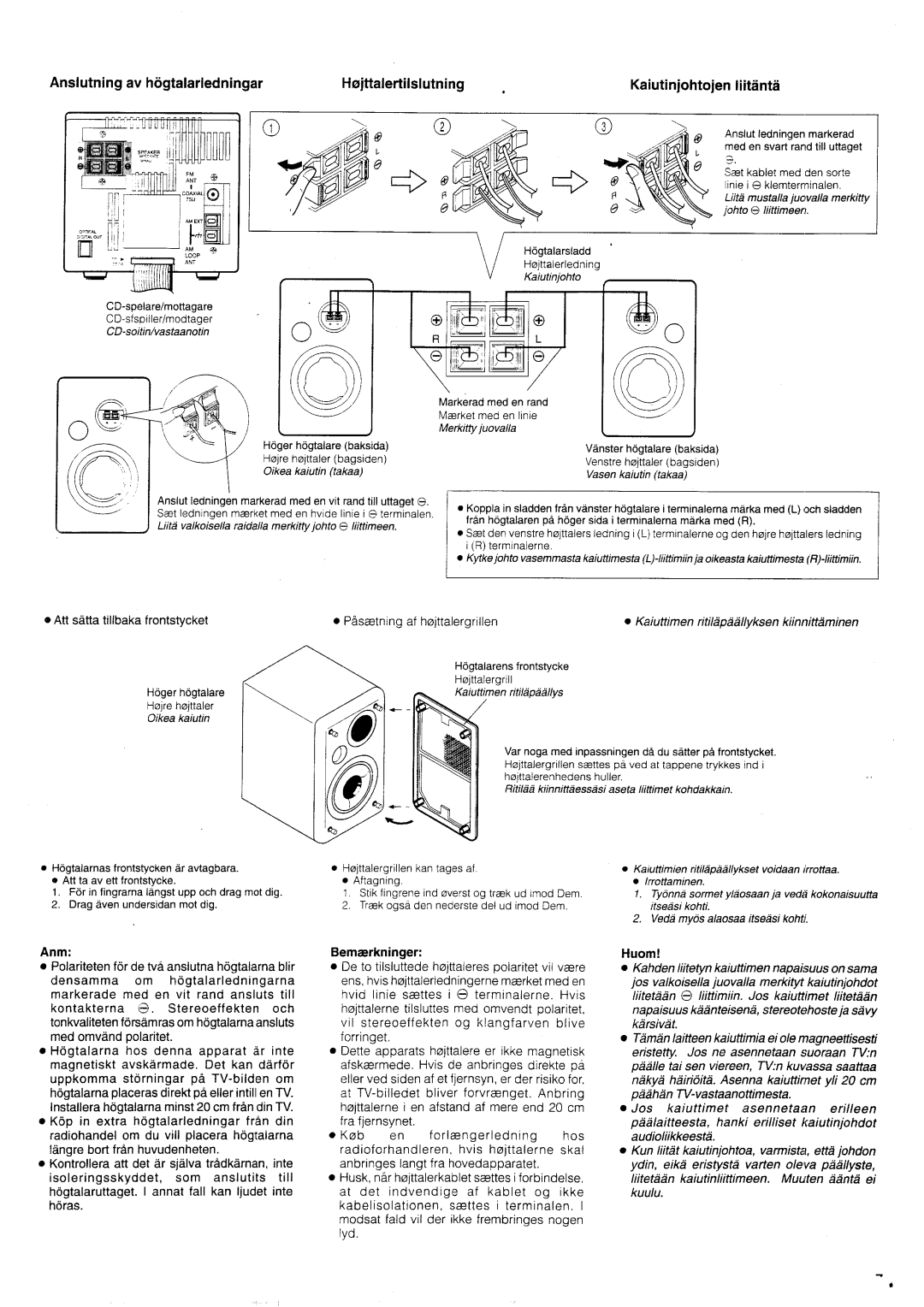JVC UX-D99R EN manual 