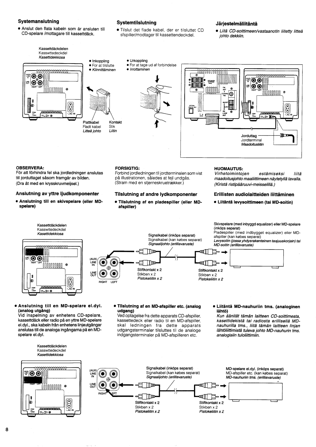 JVC UX-D99R EN manual 