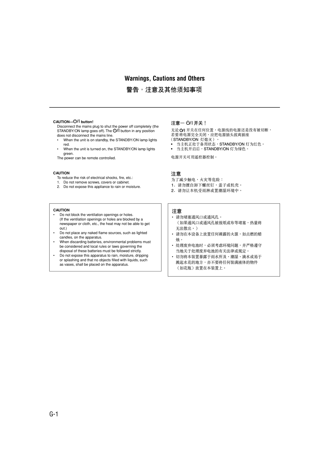 JVC UX-J99DVD manual 