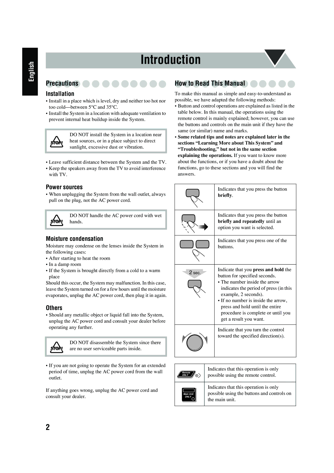 JVC UX-P400 manual Introduction, Precautions, How to Read This Manual 