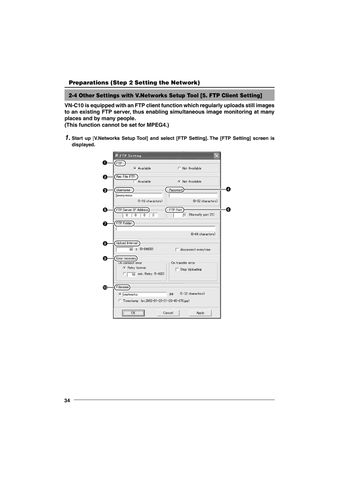 JVC VN-C10 manual 