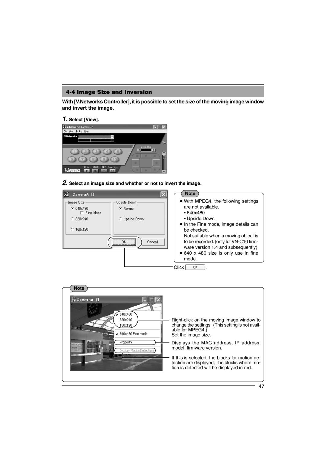 JVC VN-C10 manual Select View 