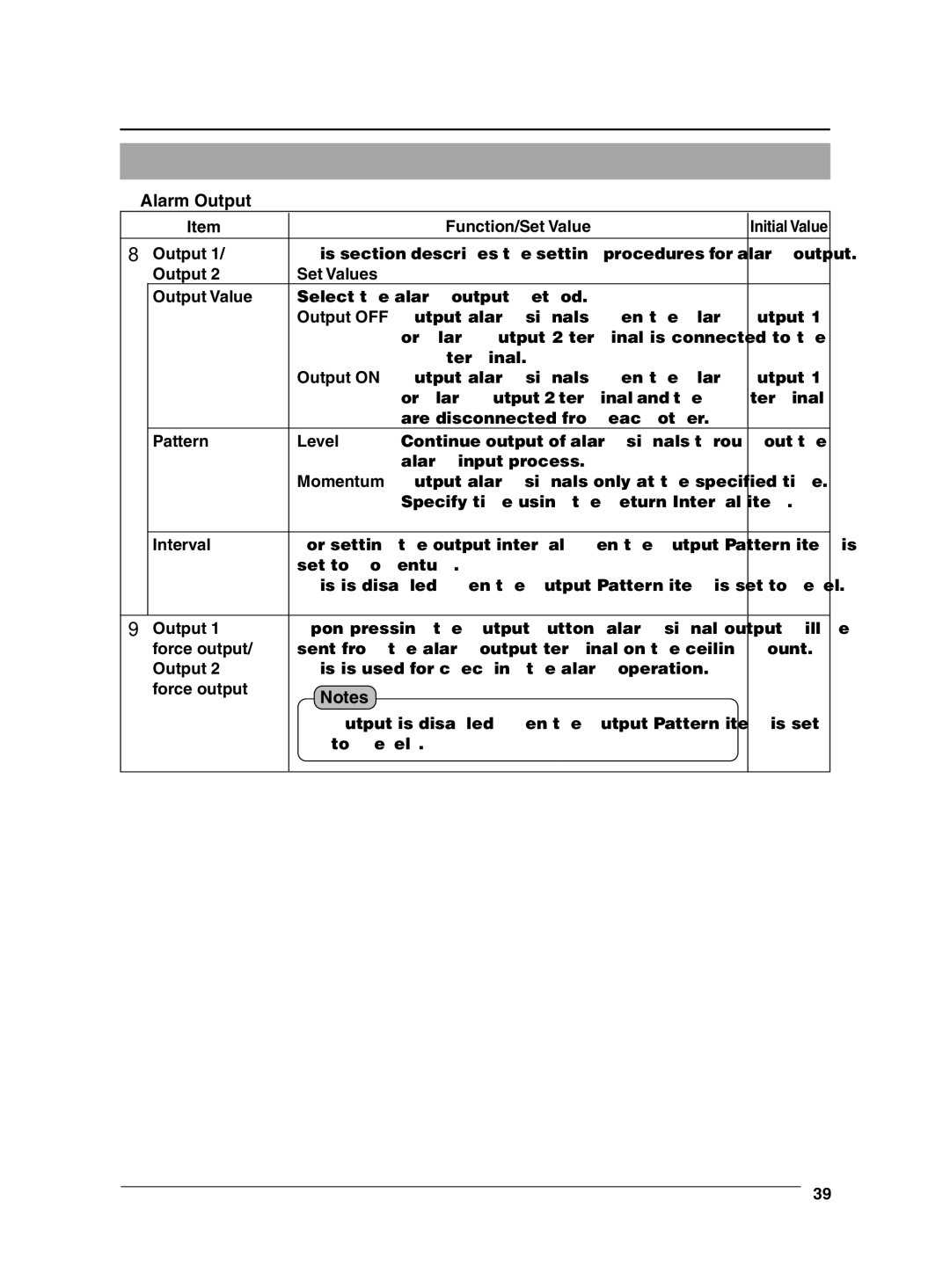 JVC VN-C655 manual  Alarm Output 