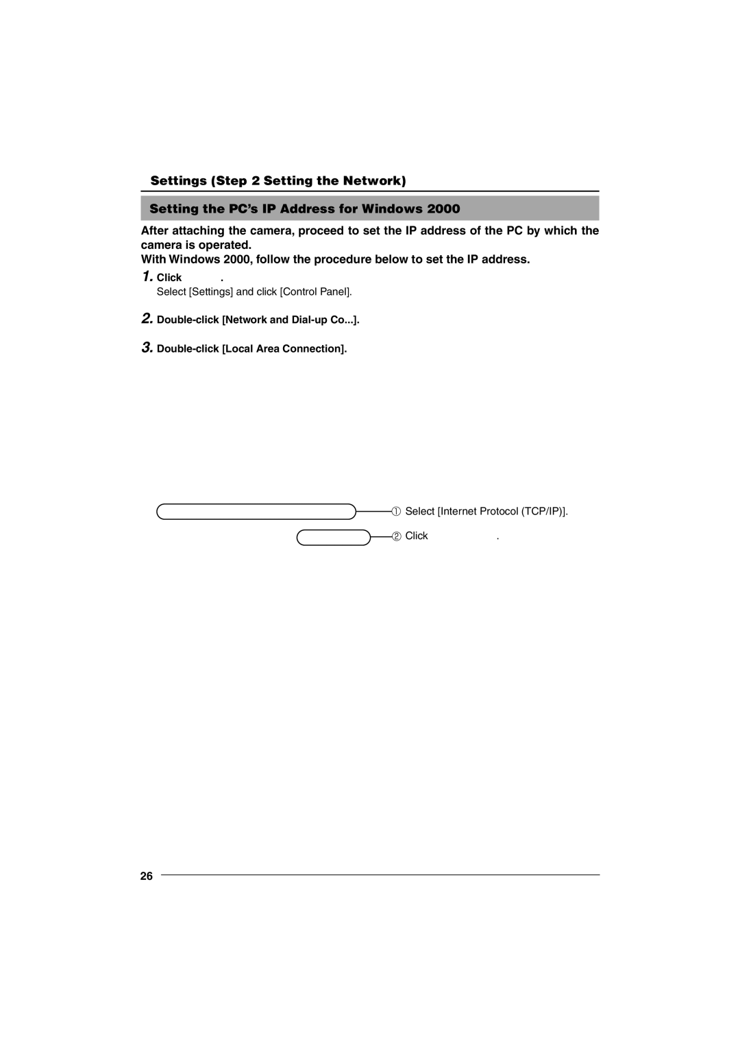 JVC VN-C655U manual Select Settings and click Control Panel 