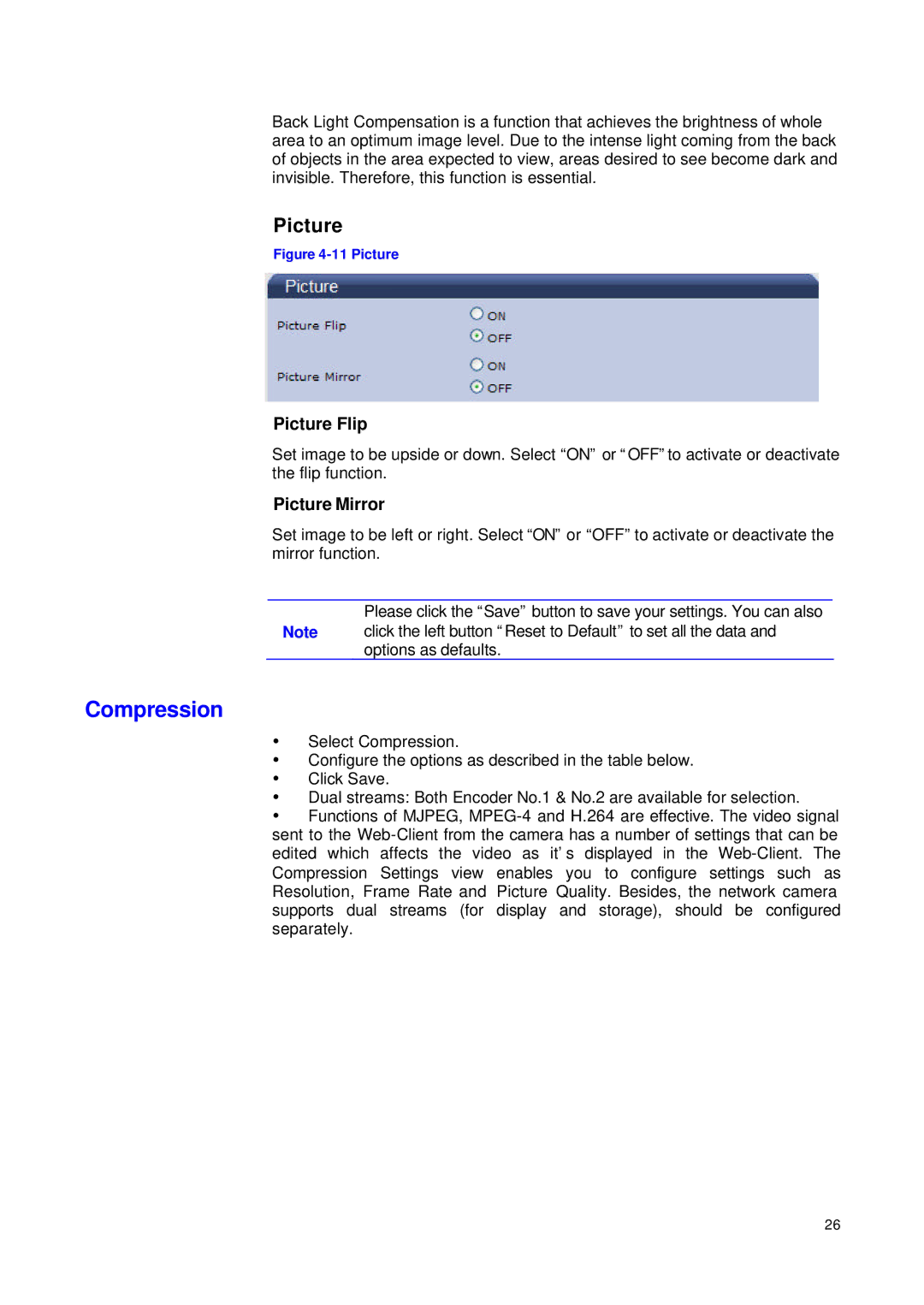 JVC VN-T216VPRU manual Compression, Picture 