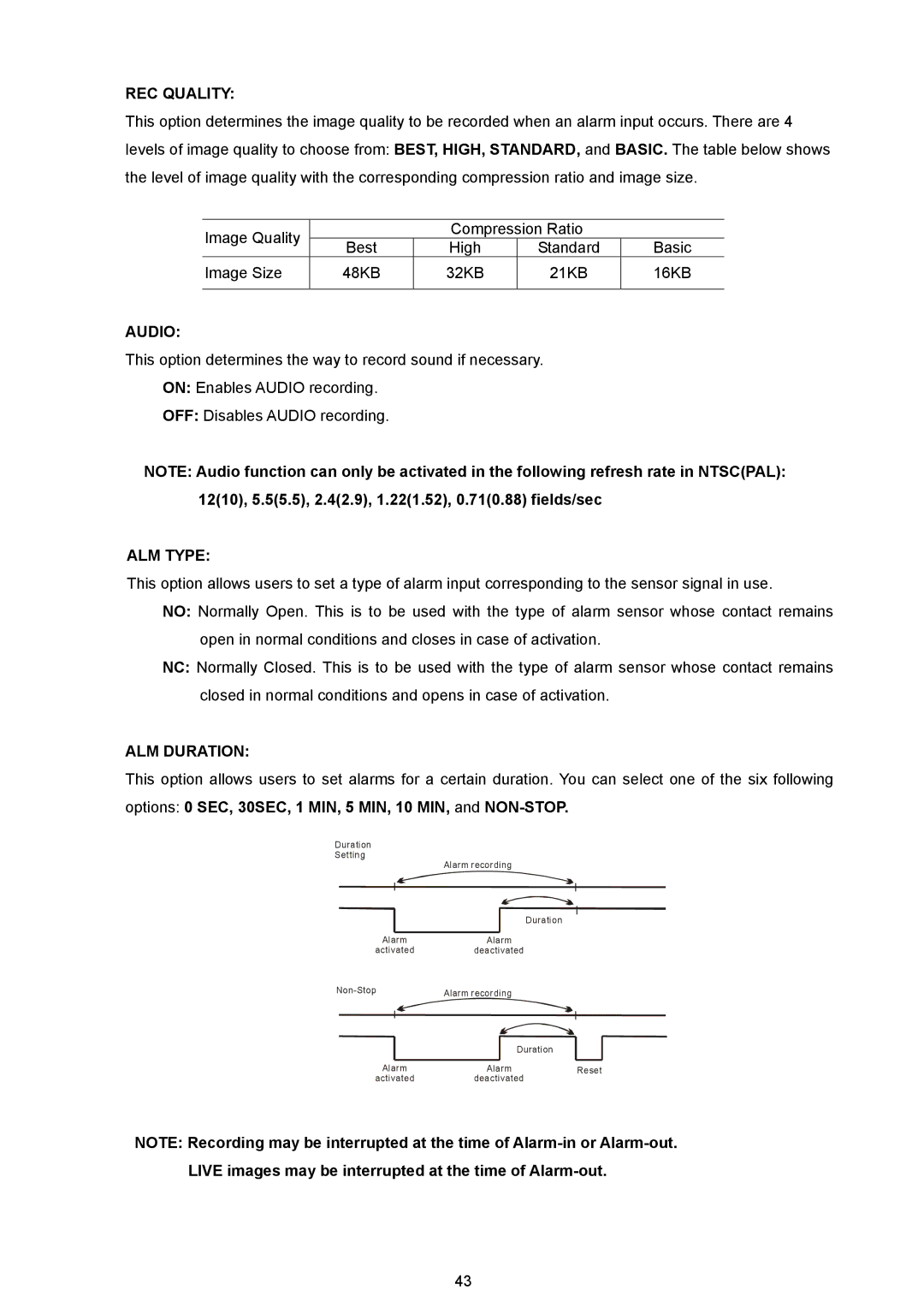 JVC VR 601 instruction manual REC Quality 