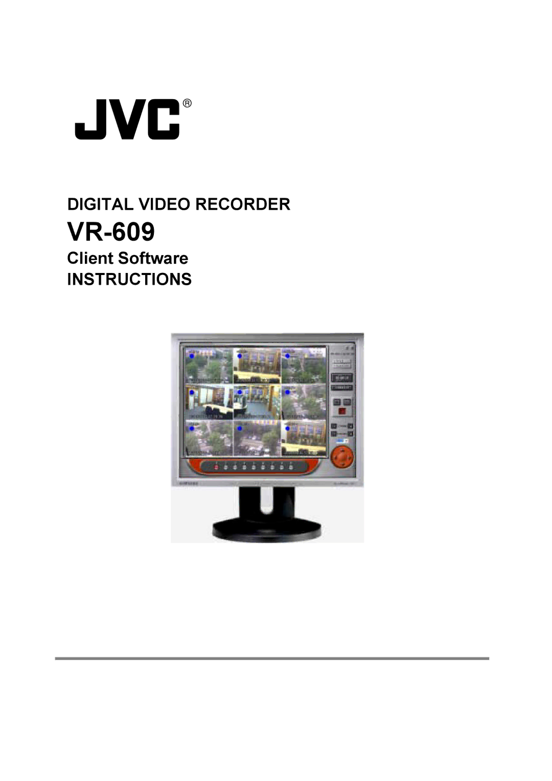 JVC VR-609 manual 