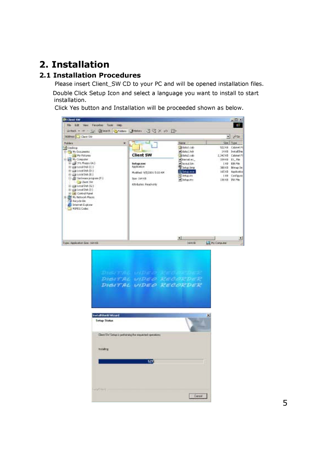 JVC VR-609 manual Installation Procedures 