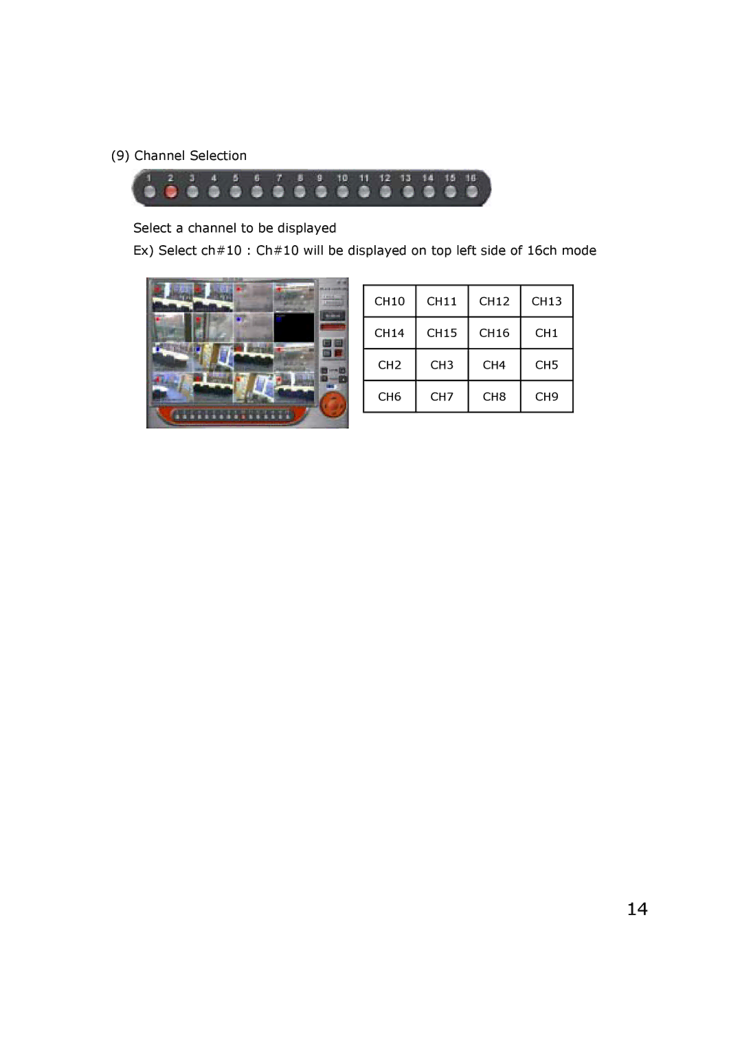 JVC VR-616 manual CH10 CH11 CH12 CH13 