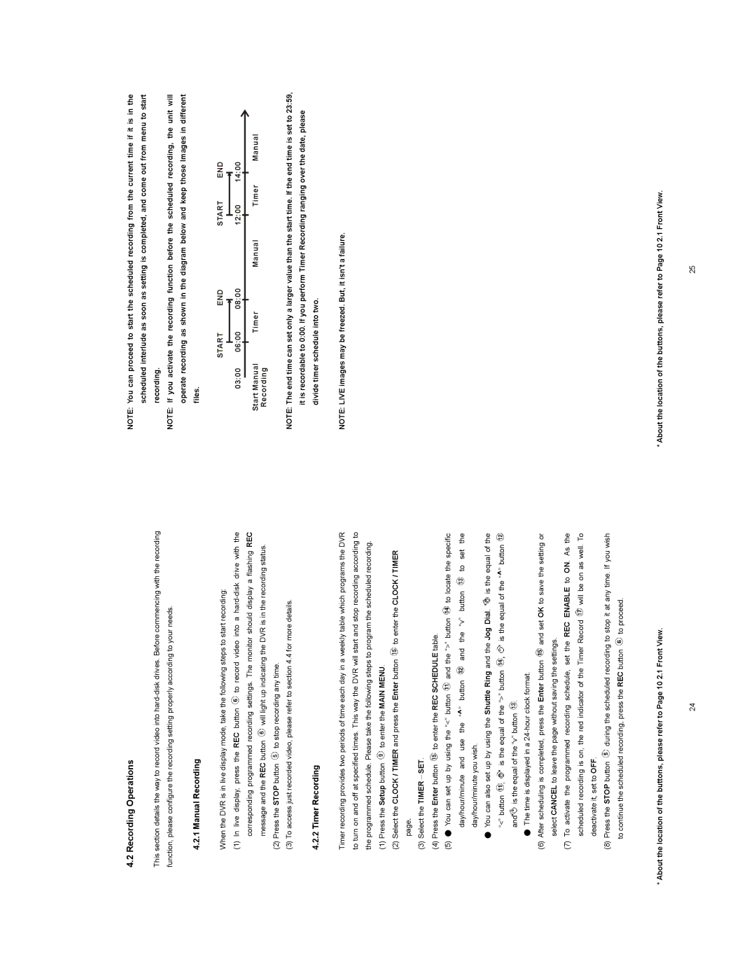 JVC VR601 instruction manual Recording Operations, Manual Recording, Timer Recording 