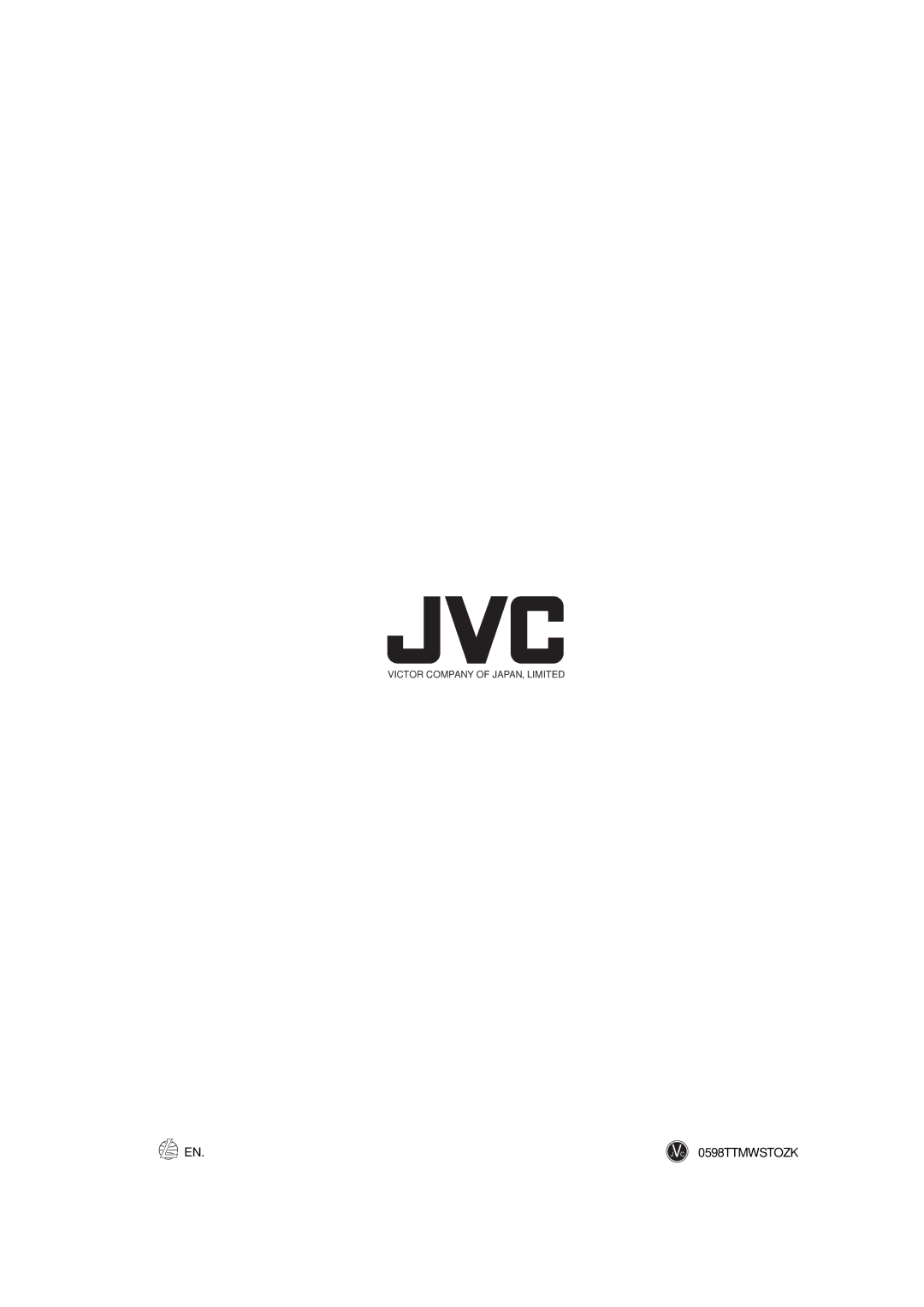 JVC XM-EX90 manual JVC 0598TTMWSTOZK 