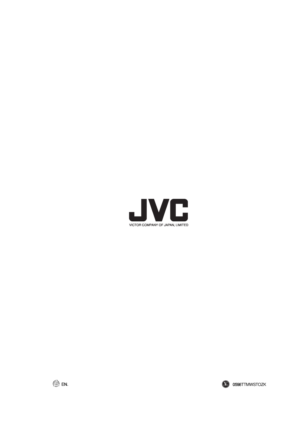 JVC XM-EX90 manual JVC 0598TTMWSTOZK, Victor Company Of Japan, Limited 