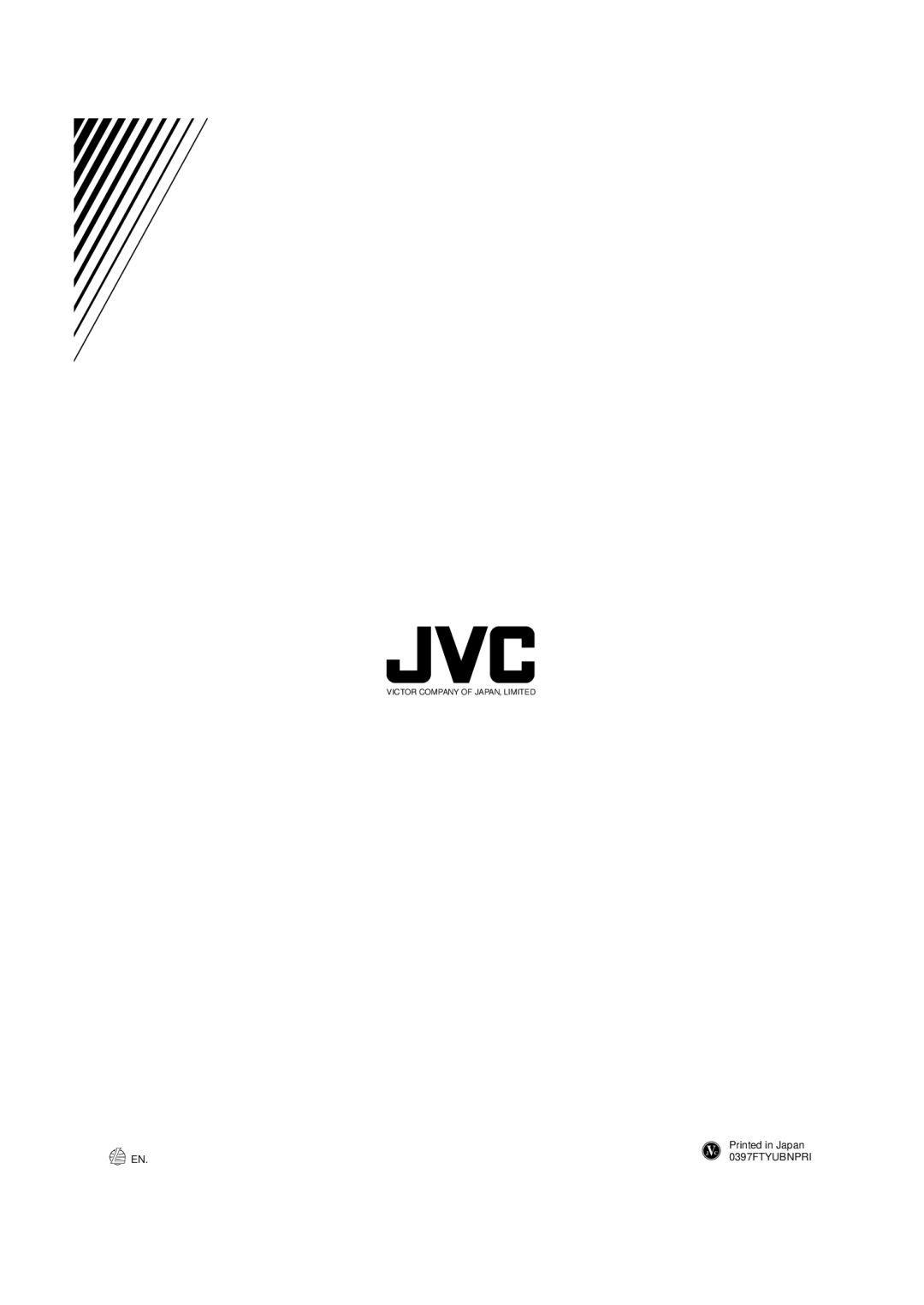 JVC XV-1000BK manual 0397FTYUBNPRI 