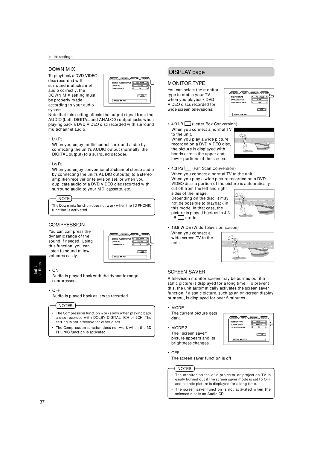 JVC XV-522SL manual Display 