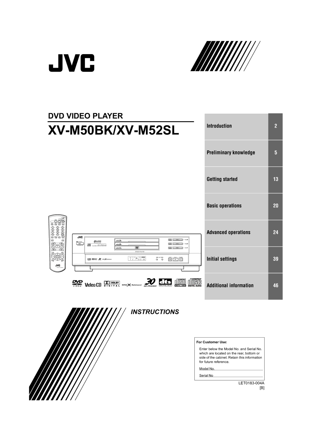 JVC XV-M52SL, XV-M50BK manual 90%.906 