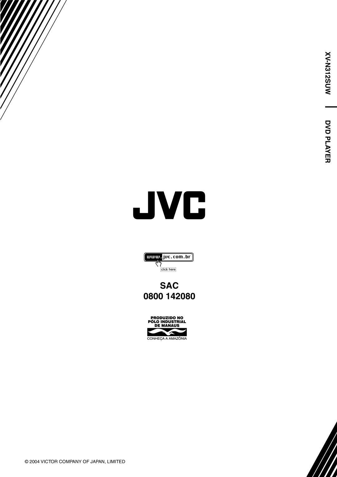 JVC manual XV-N312SUW DVD Player 