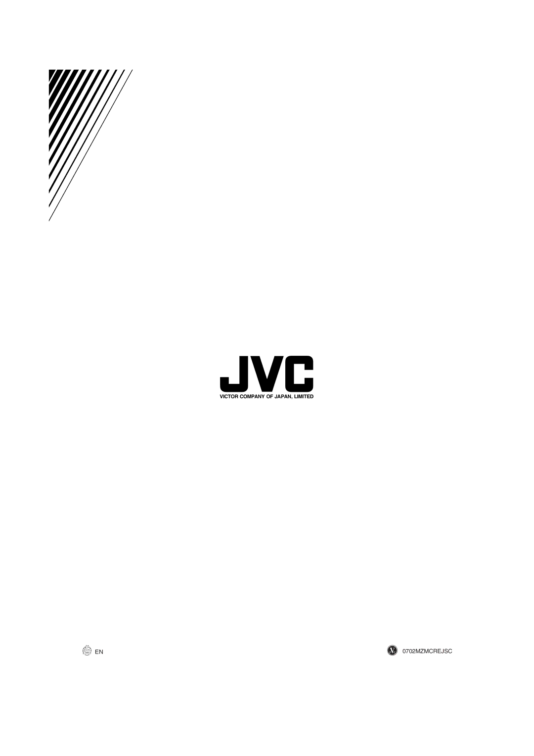 JVC XV-S400BK, XV-S402SL, XV-S300BK, XV-S302SL manual JVC 0702MZMCREJSC 