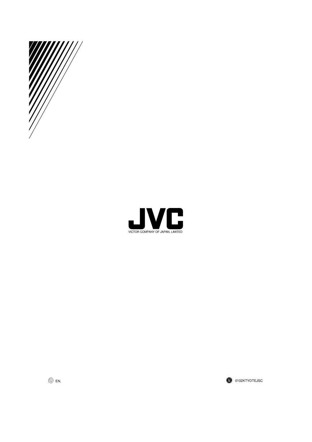 JVC XV-S500BK manual JVC 0102KTYDTEJSC 