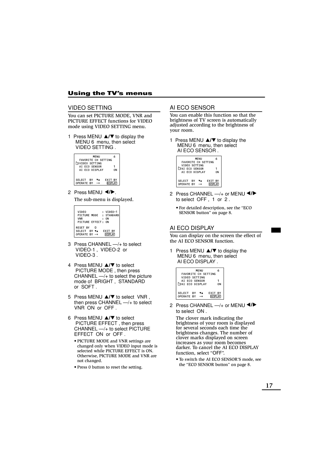 JVC AV-21VS21, AV-21WS21, AV-25VS21, AV-29VS21, AV-29WS21, AV-21VX71, AV-21WX11, AV-21YX11, AV-25VX71, AV-29VX71, AV-29WX11 