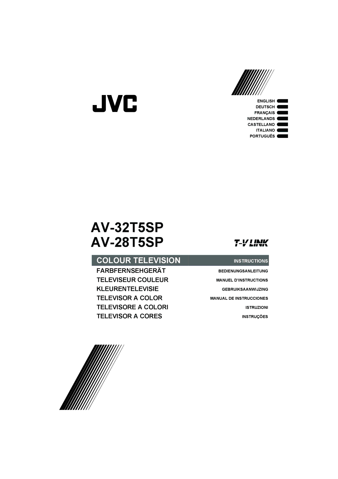 JVC AV-32T5SK, AV-32T5BK, AV-28T5SK, AV-28T5BK, AV-32T5SR, AV-32T5BR, AV-28T5SR, AV-28T5BR manual AV-32T5SP AV-28T5SP 