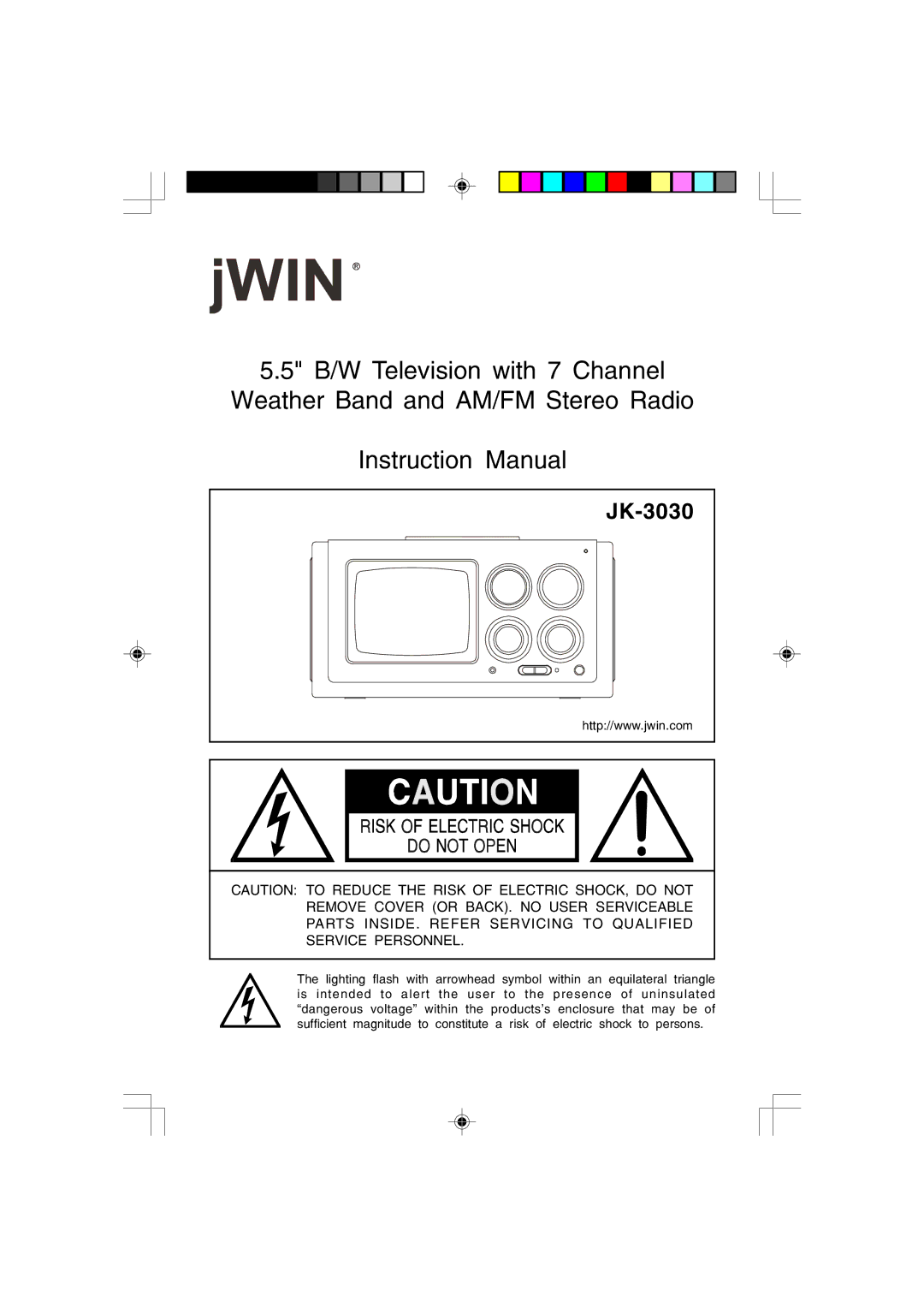 Jwin jk-3030 user service JK-3030 