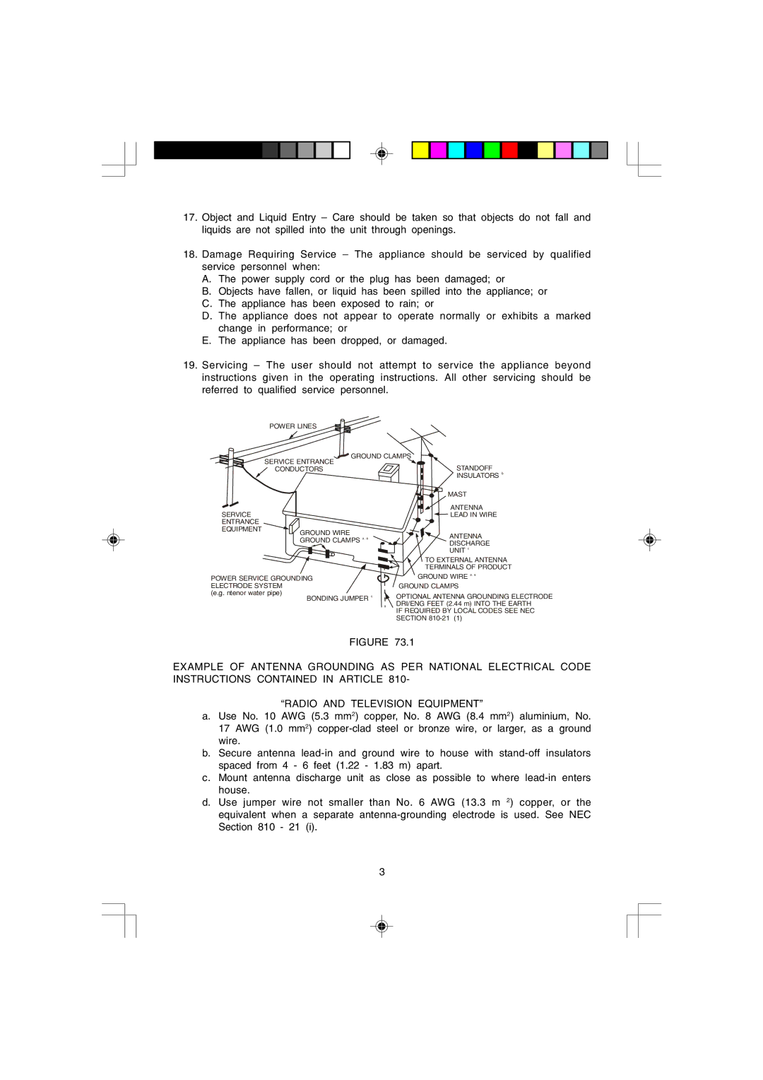 Jwin jk-3030 user service Power Lines 