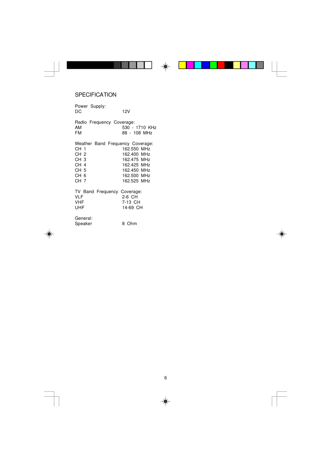 Jwin jk-3030 user service Specification 