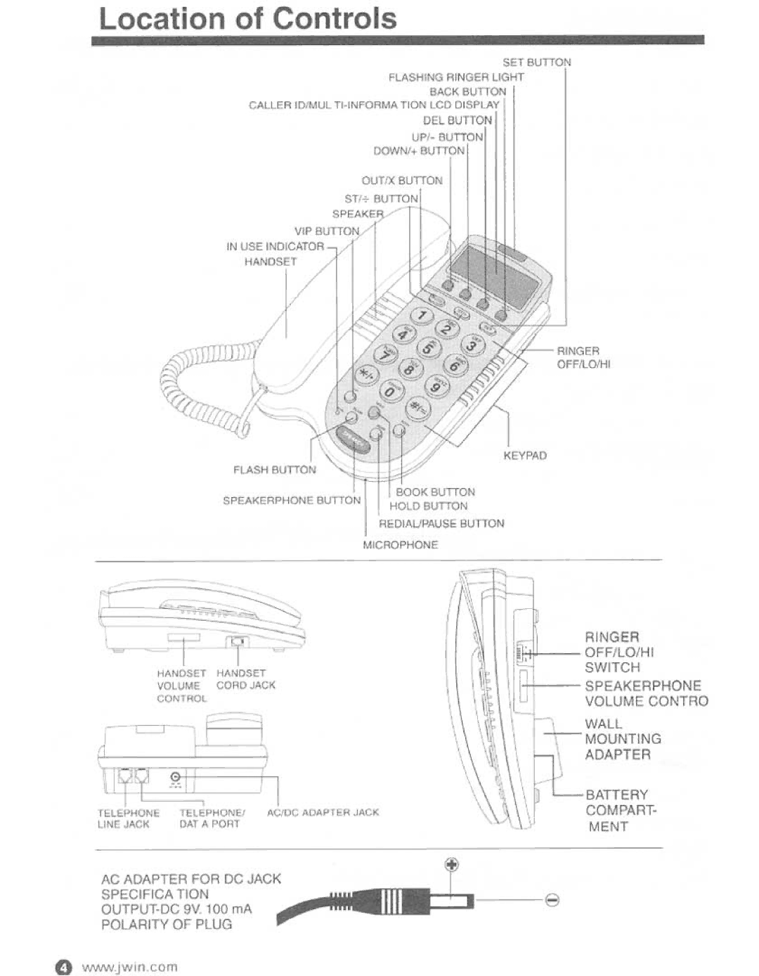 Jwin JT-P770 manual 